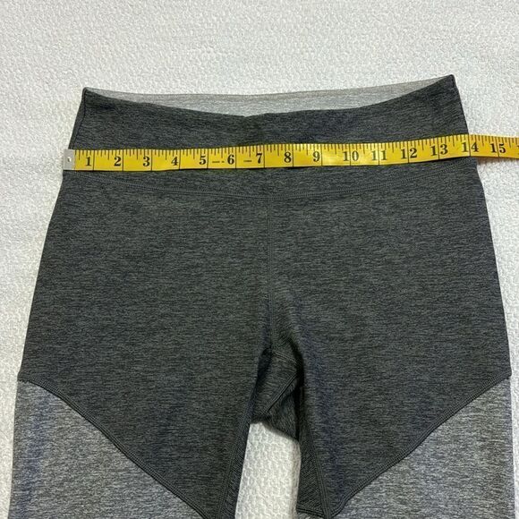 Outdoor Voices Women Size M Gray Tones Color Block Leggings Yoga Pants - Picture 6 of 11
